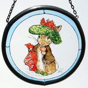 Benjamin Bunny Glass Roundelette
