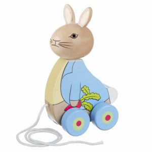 Peter Rabbit Pull Along Wooden Toy