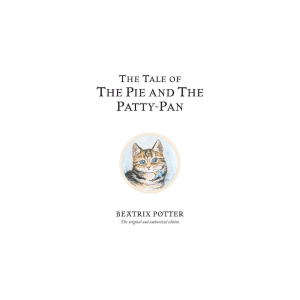 Classic Tales Book 17 - The Tale of The Pie and The Patty-Pan