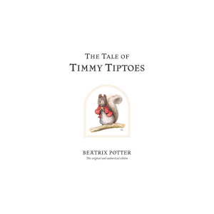 Classic Tales Book 12 - The Tale of Timmy Tiptoes