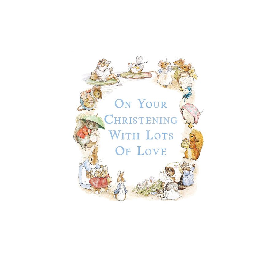 Beatrix potter hot sale christening gifts