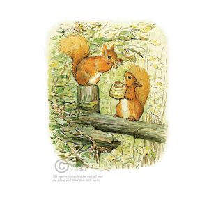 Squirrel Nutkin Limited Edition Unframed Print