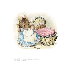 Hunca Munca And Babies Limited Edition Unframed Print