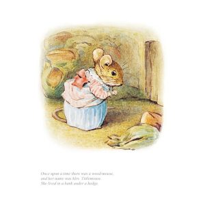 Mrs Tittlemouse Limited Edition Unframed Print
