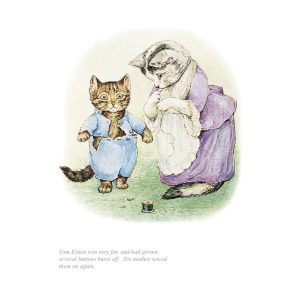 Tom Kitten and Tabitha Twitchit Limited Edition Unframed Print