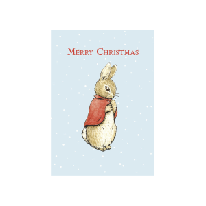 Flopsy Bunny Merry Christmas Card