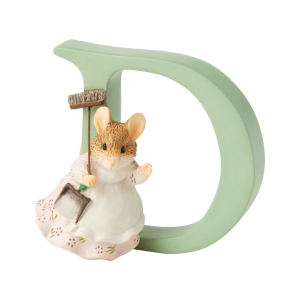 Beatrix Potter Alphabet Letter D - Hunca Munca Sweeping