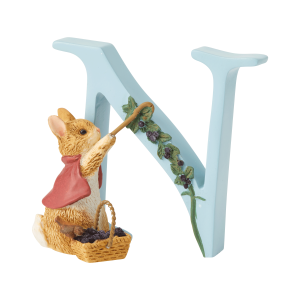 Beatrix Potter Alphabet Letter N - Cotton-Tail