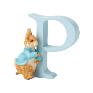 Beatrix Potter Alphabet Letter P - Peter Rabbit Running