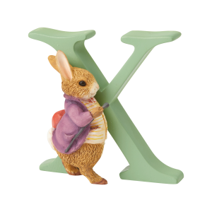 Beatrix Potter Alphabet Letter X - Old Mr. Benjamin Bunny