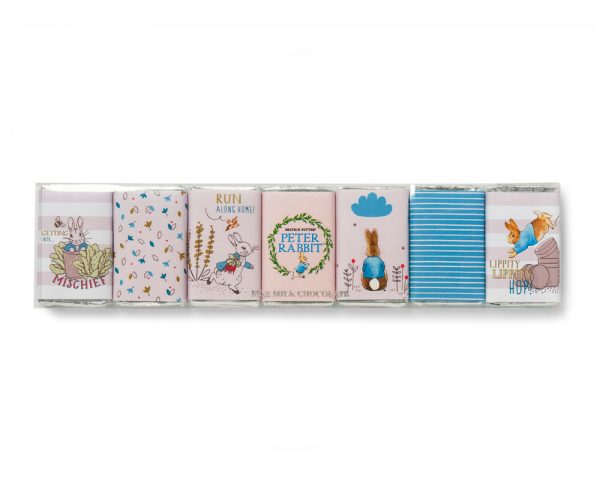 Peter Rabbit Seven Piece Mini Chocolate Bar Set