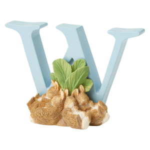Beatrix Potter Alphabet Letter W - Flopsy Bunnies
