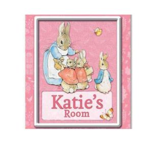 Personalised Door Plaque - Girls
