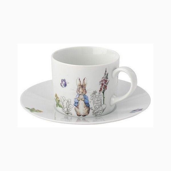 Peter Rabbit Classic Teacup And Saucer Beatrix Potter Shop