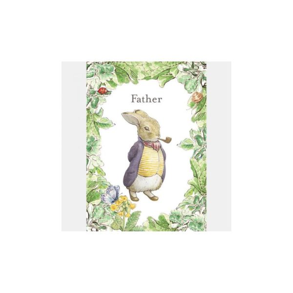 Old Mr Benjamin Bunny 'Father' Card