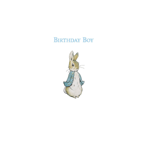 Peter Rabbit 'Birthday Boy' Card