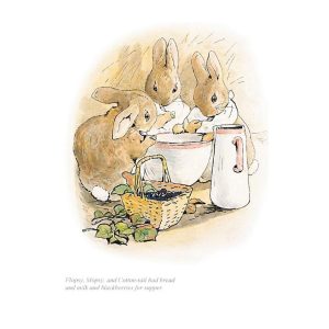 Flopsy Bunnies Unframed Limited Edition Print