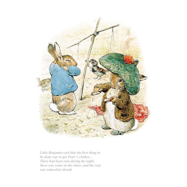 Benjamin Bunny Unframed Limited Edition Print