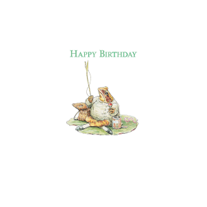 Jeremy Fisher Birthday Card