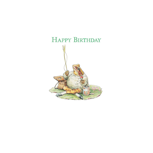 Jeremy Fisher Birthday Card