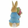 Peter Rabbit Brings Flowers Miniature Figurine - Image 3