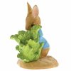Peter Rabbit with Lettuce Miniature Figurine - Image 2
