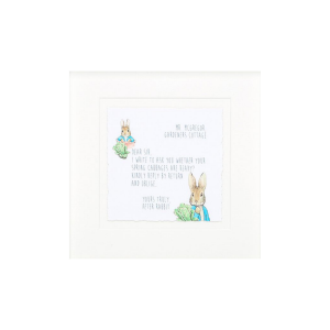 'Dear Mr McGregor' Peter Rabbit Mounted Print