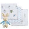 Peter Rabbit Soft Toy & Muslin Gift Set