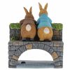 Peter & Benjamin Bunny on the Bridge Figurine - Image 3