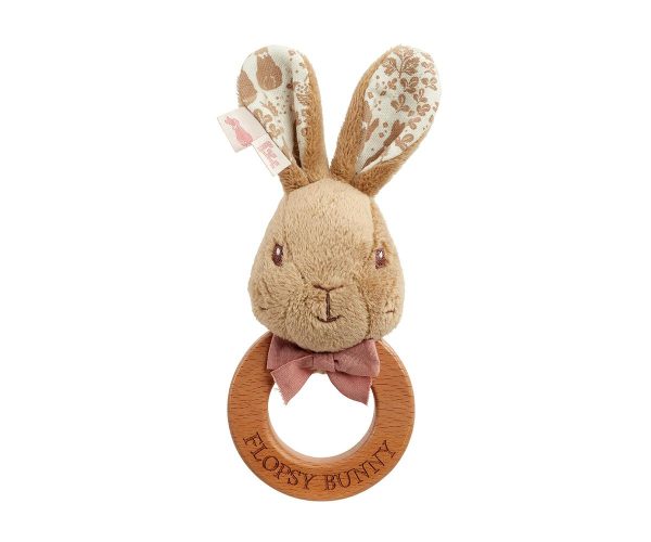 Signature Flopsy Rabbit Ring Rattle