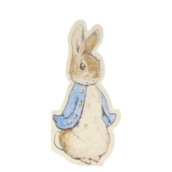 Peter Rabbit Shaped Napkins