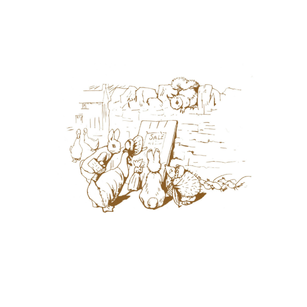 Beatrix Potter Sketch Greetings Card