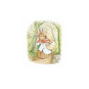 Mrs Rabbit Greetings Card