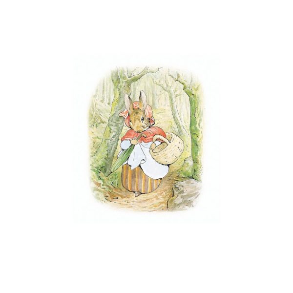 Mrs Rabbit Greetings Card