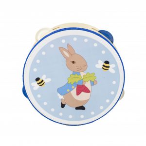 Peter Rabbit Wooden Tambourine