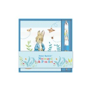 Peter Rabbit Notecard and Pen Set