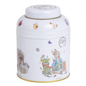Beatrix Potter Tea Caddy with 80 English Breakfast Teabags