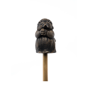 Mrs Tiggy-Winkle Bronze Cane Companion
