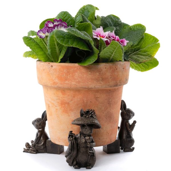 Benjamin Bunny Potty Feet Bronze Set 2