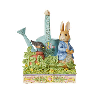 Peter Rabbit with Radishes Porcelain Figurine - Limited Edition – Beatrix  Potter Gifts by Enesco