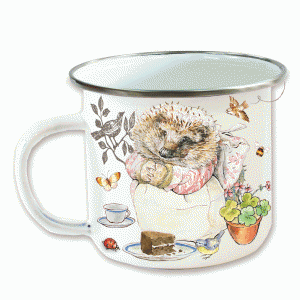 Mrs Tiggy-Winkle Enamel Mug