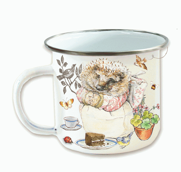 Mrs Tiggy-Winkle Enamel Mug