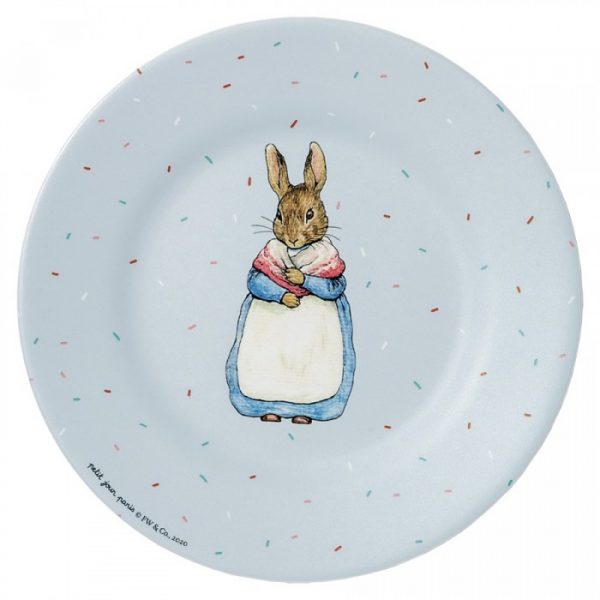 Mrs Rabbit Dessert Plate