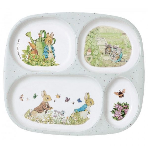 Peter Rabbit Compartment Plate