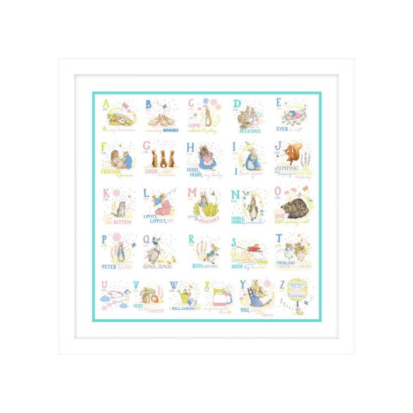 Beatrix Potter A-Z Framed Print