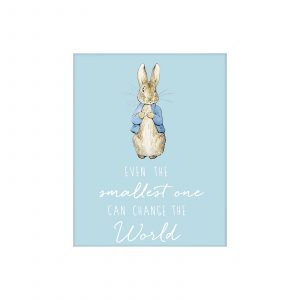 Peter Rabbit 'Change the World' Framed Print