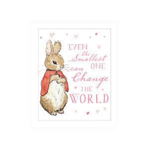 peter rabbit even the smallest one framed print beatrix potter shop