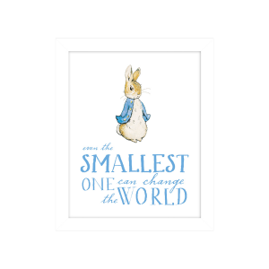 Peter Rabbit 'Smallest One' Framed Print