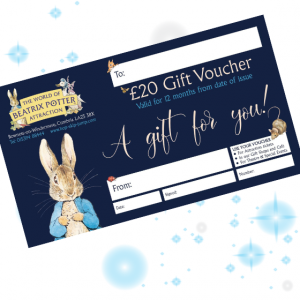 Gift vouchers 20 Beatrix Potter Shop