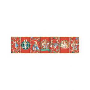 Peter Rabbit Christmas Seven Piece Mini Chocolate Bar Set